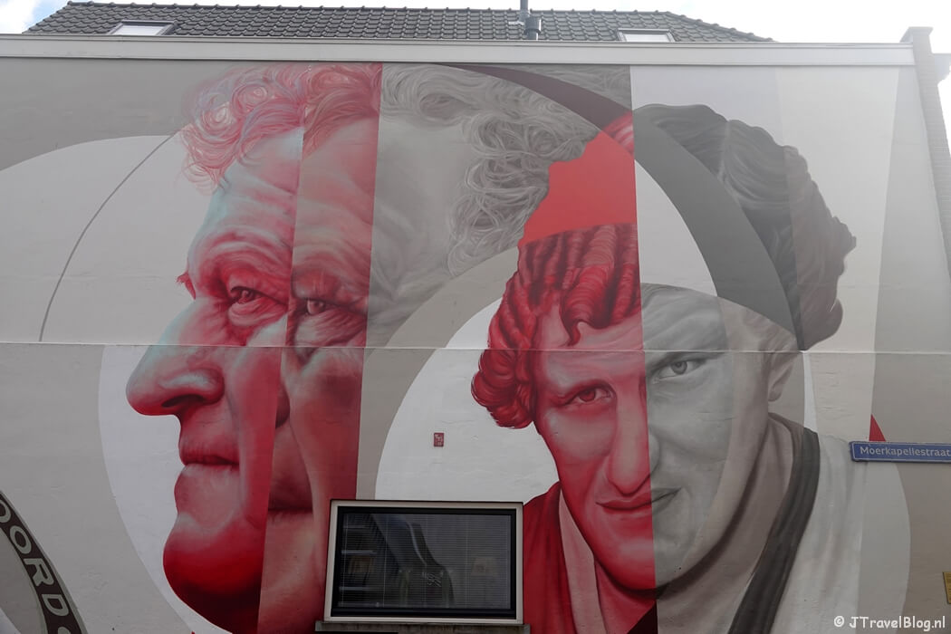 Street art van Ricardo van Zwol tijdens mijn street art wandeling in Rotterdam-Noord