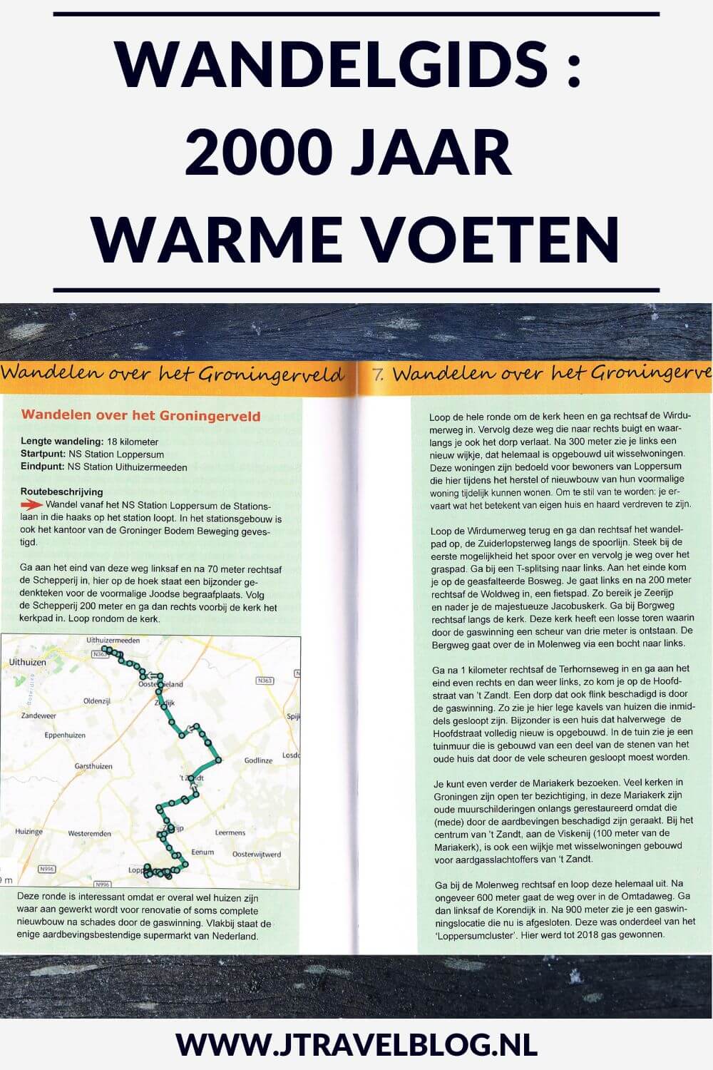 In de wandelgids ‘2000 jaar warme voeten, wandelen en stilstaan bij Nederlandse energiebronnen’ begint elke route begint met een verhaal over de geschiedenis van een energiebron en leidt je door gebieden waar de gevolgen daarvan nog zichtbaar zijn. Trek je wandelschoenen aan en ga op zoek naar de warmtebronnen. #anoda #wandelen #wandelgids #jtravel #jtravelblog