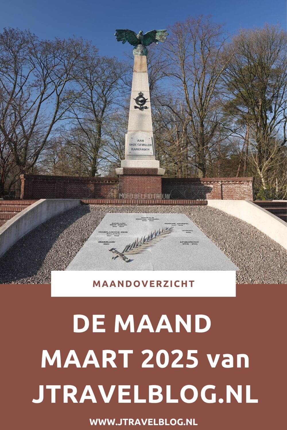 In maart 2025 maakte ik een Kort & Prachtig wandeling op Vliegveld Soesterberg, maakte ik een streetart wandeling in Rotterdam, liep ik de tweede etappe van het Pad van de Vrijheid en bezocht ik Lentevreugd. Meer hier over lees je in dit maandoverzicht. #maandoverzicht #maart2025 #vliegveldsoesterberg #streetart #rotterdam #lentevreugd #kersenbloesem #padvandevrijheid #wandelen #jtravelblog #jtravel
