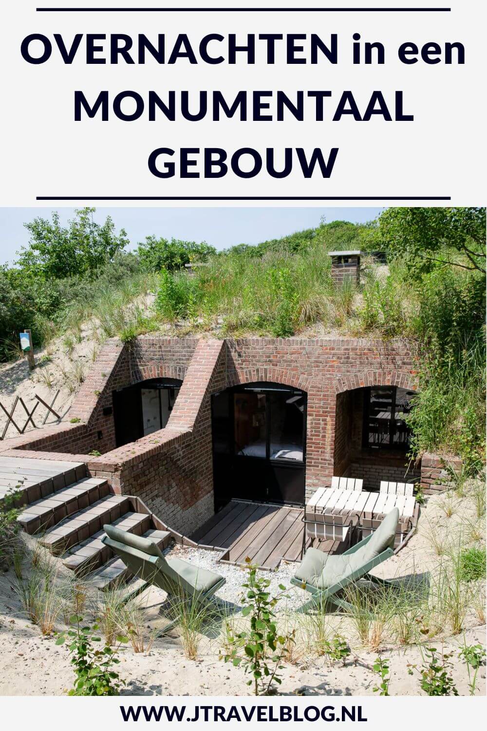 Altijd al eens willen overnachten in een monumentaal gebouw? Verken een monument door er in te overnachten, bijv. in een klooster, duiventoren, kasteel, een molen of fort. Ik heb een aantal accommodaties in monumentale gebouwen voor je op een rijtje gezet. #accommodatie #monumentaalgebouw #jtravelblog #jtravel