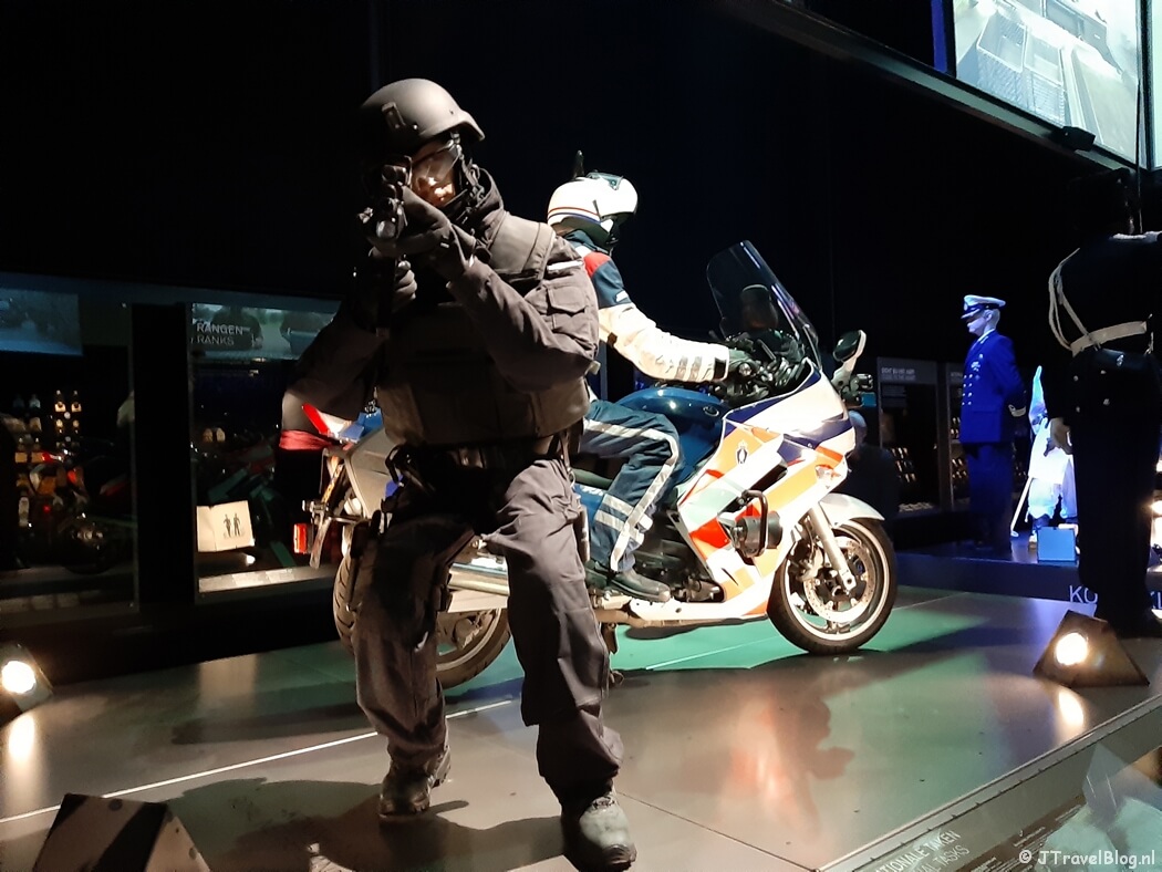 Koninklijke Marechaussee in het Nationaal Militair Museum in Soesterberg