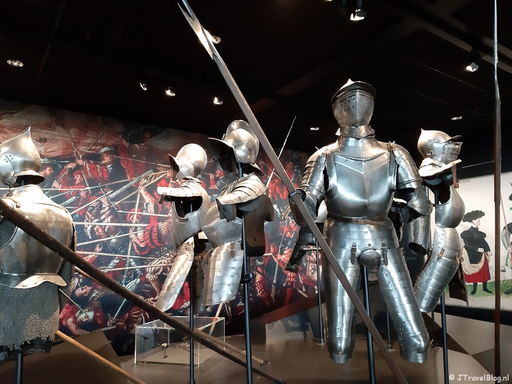 Harnassen in het Nationaal Militair Museum in Soesterberg