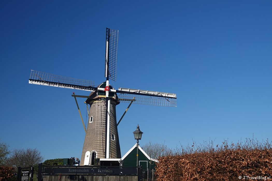 Korenmolen De Eersteling tijdens de Geniedijkroute in Hoofddorp