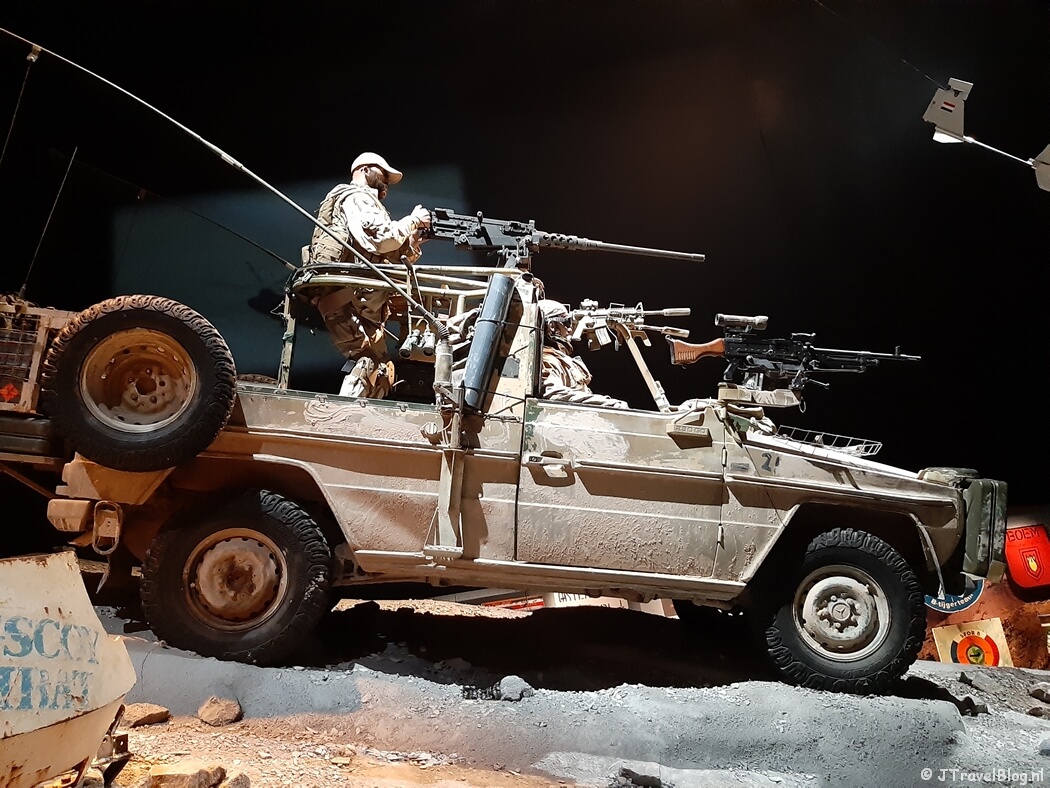 Op missie in het Nationaal Militair Museum in Soesterberg