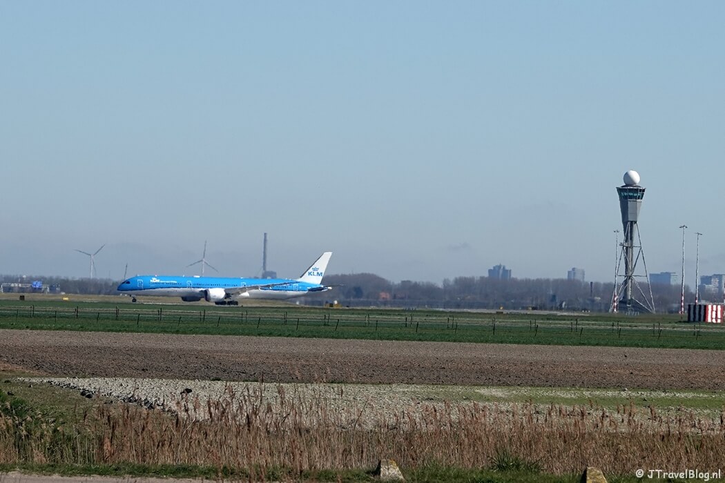 Polderbaan tijdens de Geniedijkroute in Hoofddorp