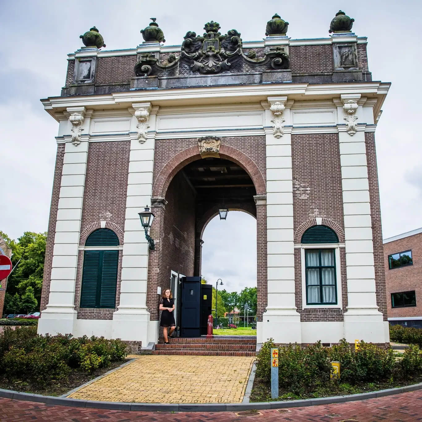 Overnachten in een monumentaal gebouw in Nederland : Stadspoort in Middelburg - Zeeland