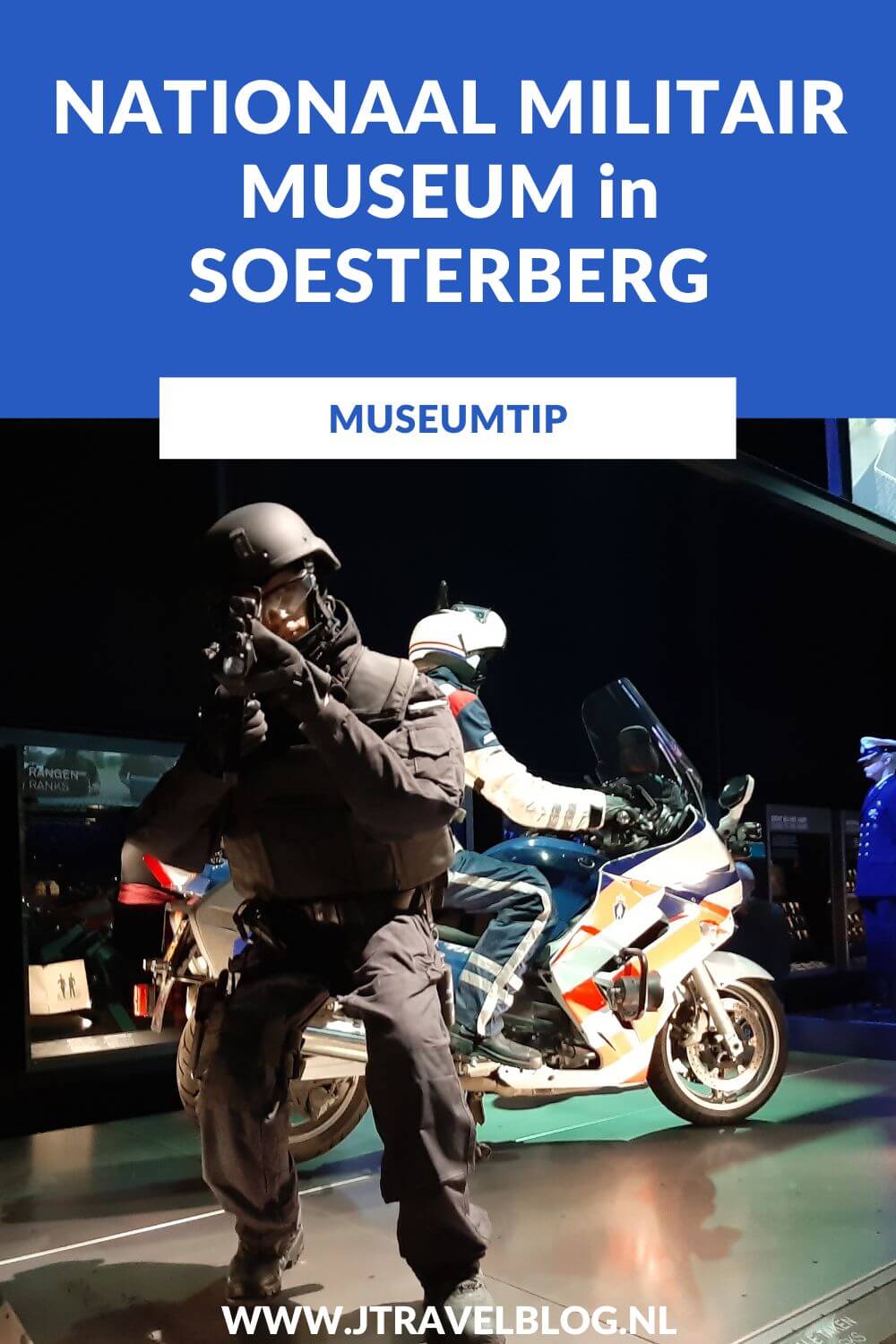 In het Nationaal Militair Museum wordt aandacht besteed aan de betekenis van de Nederlandse krijgsmacht in verleden, heden en toekomst. Je ziet voertuigen, vliegtuigen, uniformen, wapens en nog veel meer. Wat je in het Nationaal Militair Museum in Soesterberg allemaal kunt zien, lees je in deze blog. #nationaalmilitairmuseum #soesterberg #museum #museumkaart #jtravelblog #jtravel