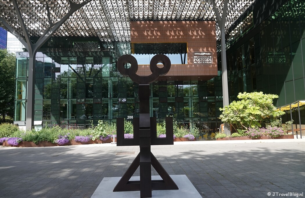 Kunstwerk van Marcel Pinas (nr. 71) tijdens ARTZUID 2025 in Amsterdam