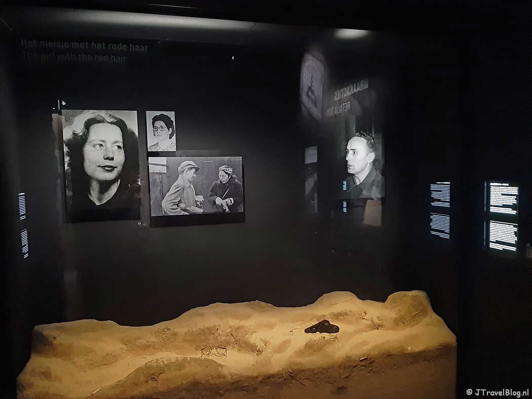 De tentoonstelling Nederland in de Tweede Wereldoorlog in het Verzetsmuseum in Amsterdam