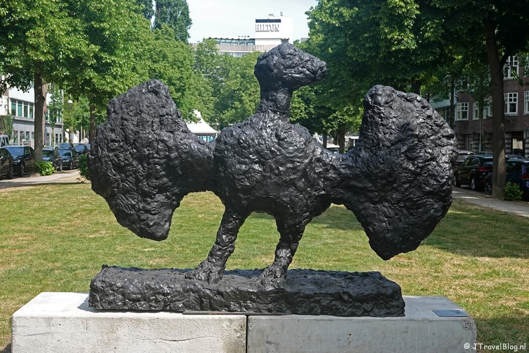 Kunstwerk van Armando (nr. 51) tijdens ARTZUID 2025 in Amsterdam