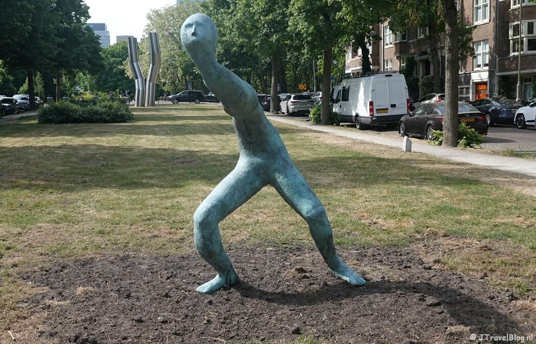 Kunstwerk van Henk Visch (nr. 59) tijdens ARTZUID 2025 in Amsterdam