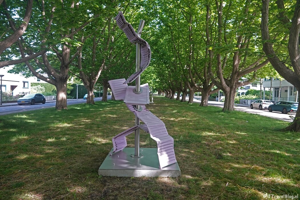 Kunstwerk van Laura Schurink (nr. 64) tijdens ARTZUID 2025 in Amsterdam