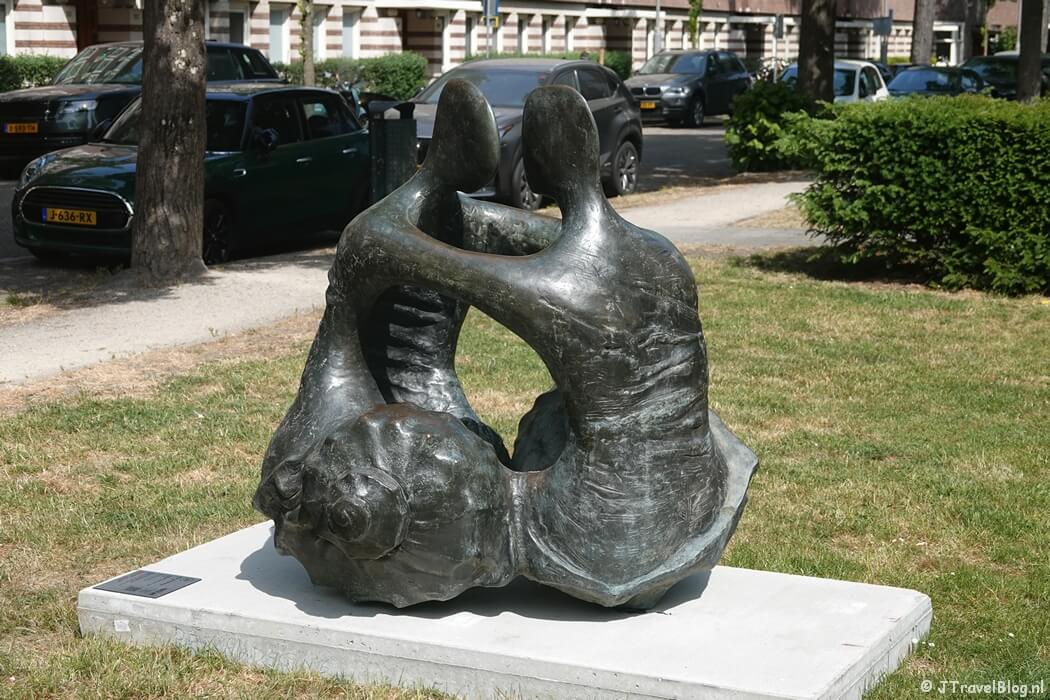 Kunstwerk van Maja van Hall-Blom (nr. 55) tijdens ARTZUID 2025 in Amsterdam