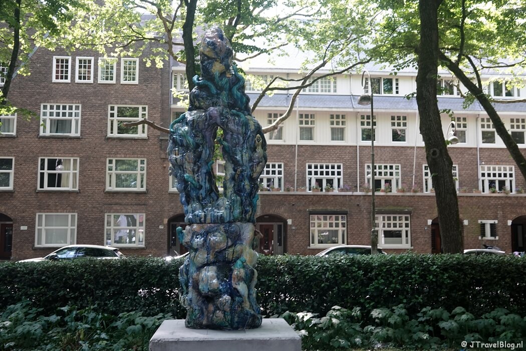 Kunstwerk van Natasja Alers (nr. 5) tijdens ARTZUID 2025 in Amsterdam