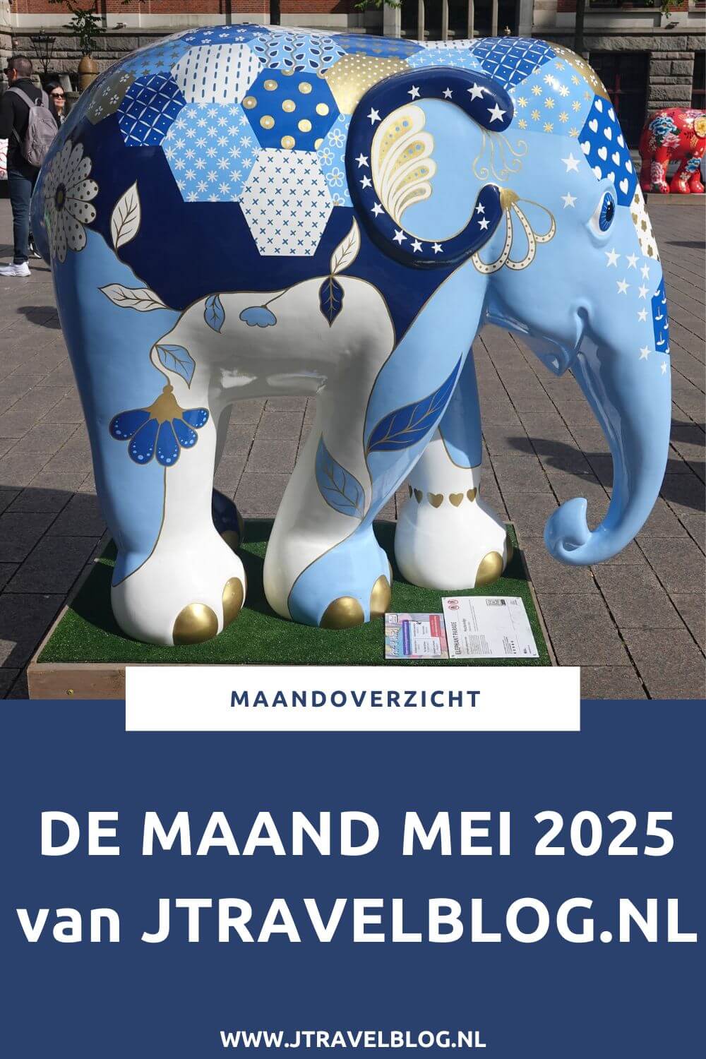 In mei 2025 liep ik de vierde en vijfde etappe van het Pad van de Vrijheid, bezocht ik twee musea in Amsterdam en ik bezocht ARTZUID 2025 en de Elephant Parade in Amsterdam. Meer hier over lees je in dit maandoverzicht. #maandoverzicht #mei2025 #padvandevrijheid #amsterdam #wandelen #jtravelblog #jtravel