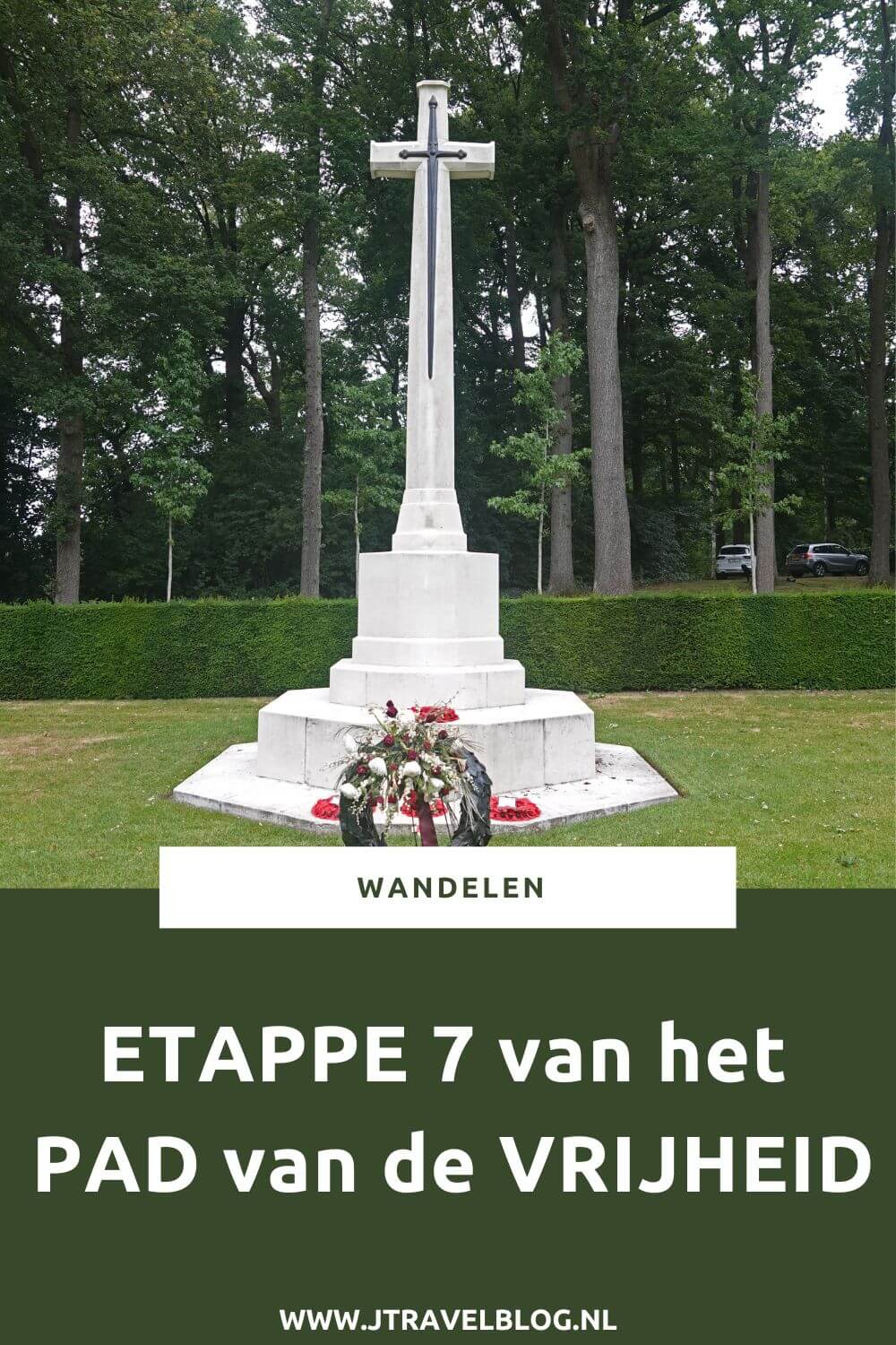 Een verslag van etappe 7 van het Pad van de Vrijheid. Deze zevende etappe loopt rond Oosterbeek over een afstand van 12 kilometer. Mijn belevenissen en mijn route lees je in deze blog. Loop je mee? #padvandevrijheid #etappe7 #oosterbeek #geschiedenis #tweedewereldoorlog #wandelen #hiken #jtravelblog #jtravel