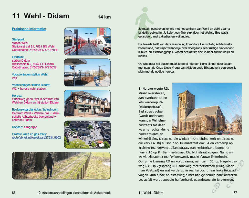 Een wandeling uit de wandelgids ’12 stationswandelingen dwars door de Achterhoek’ van Anoda Publishing