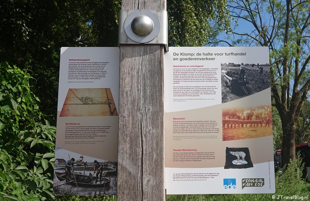 Het verhaal van Ede tijdens etappe 10 van het Pad van de Vrijheid van Lunteren naar Veenendaal De Klomp