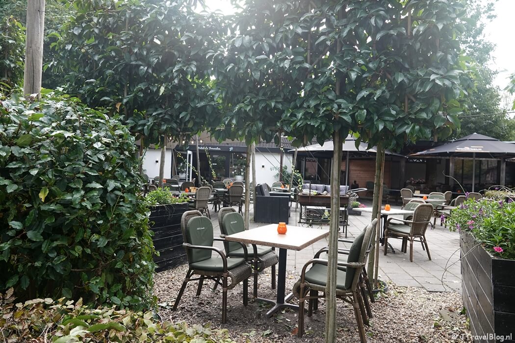 Horecagelegenheid in Vierhouten tijdens de wandeling van de Groene Wissel Vierhouten