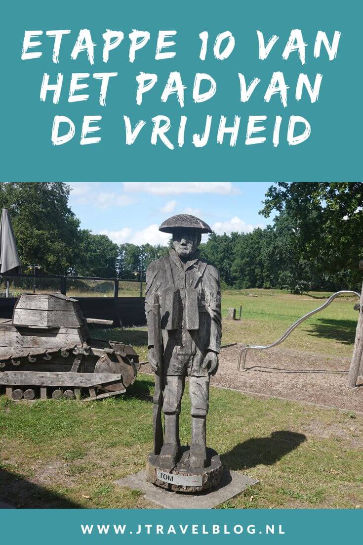 Een verslag van etappe 10 van het Pad van de Vrijheid. Deze tiende etappe loopt van Lunteren naar Veenendaal De Klomp over een afstand van 13 kilometer. Mijn belevenissen en mijn route lees je in deze blog. Loop je mee? #padvandevrijheid #etappe10 #lunteren #veenendaaldeklomp #geschiedenis #tweedewereldoorlog #wandelen #hiken #jtravelblog #jtravel