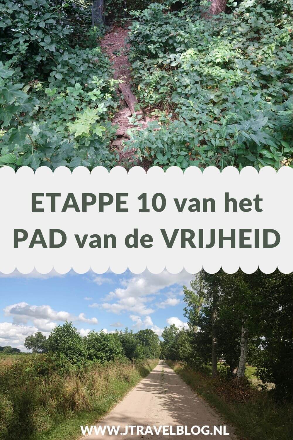 Een verslag van etappe 10 van het Pad van de Vrijheid. Deze tiende etappe loopt van Lunteren naar Veenendaal De Klomp over een afstand van 13 kilometer. Mijn belevenissen en mijn route lees je in deze blog. Loop je mee? #padvandevrijheid #etappe10 #lunteren #veenendaaldeklomp #geschiedenis #tweedewereldoorlog #wandelen #hiken #jtravelblog #jtravel