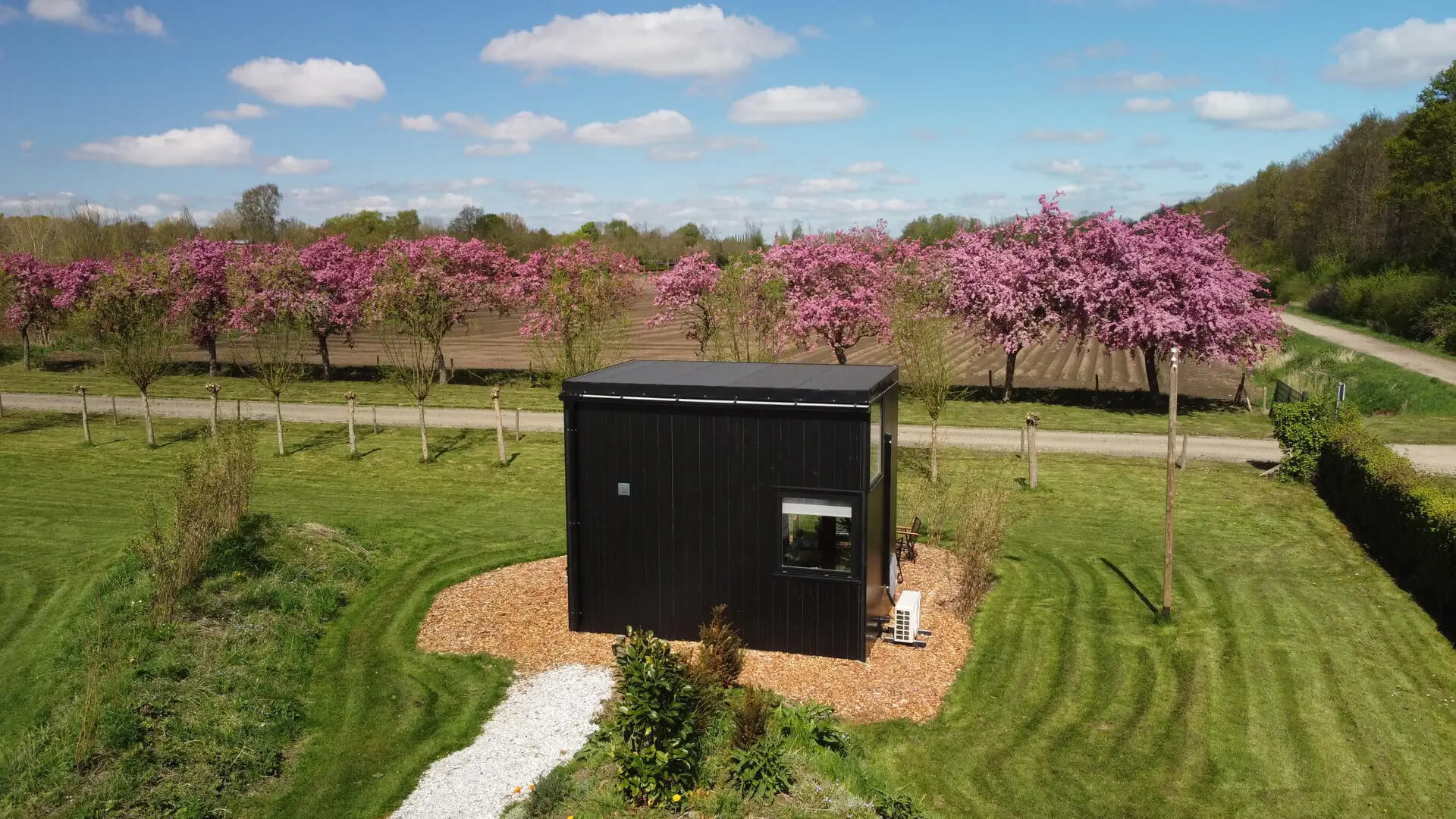 De leukste boshuisjes in Nederland : Tiny house in Emmeloord - Flevoland