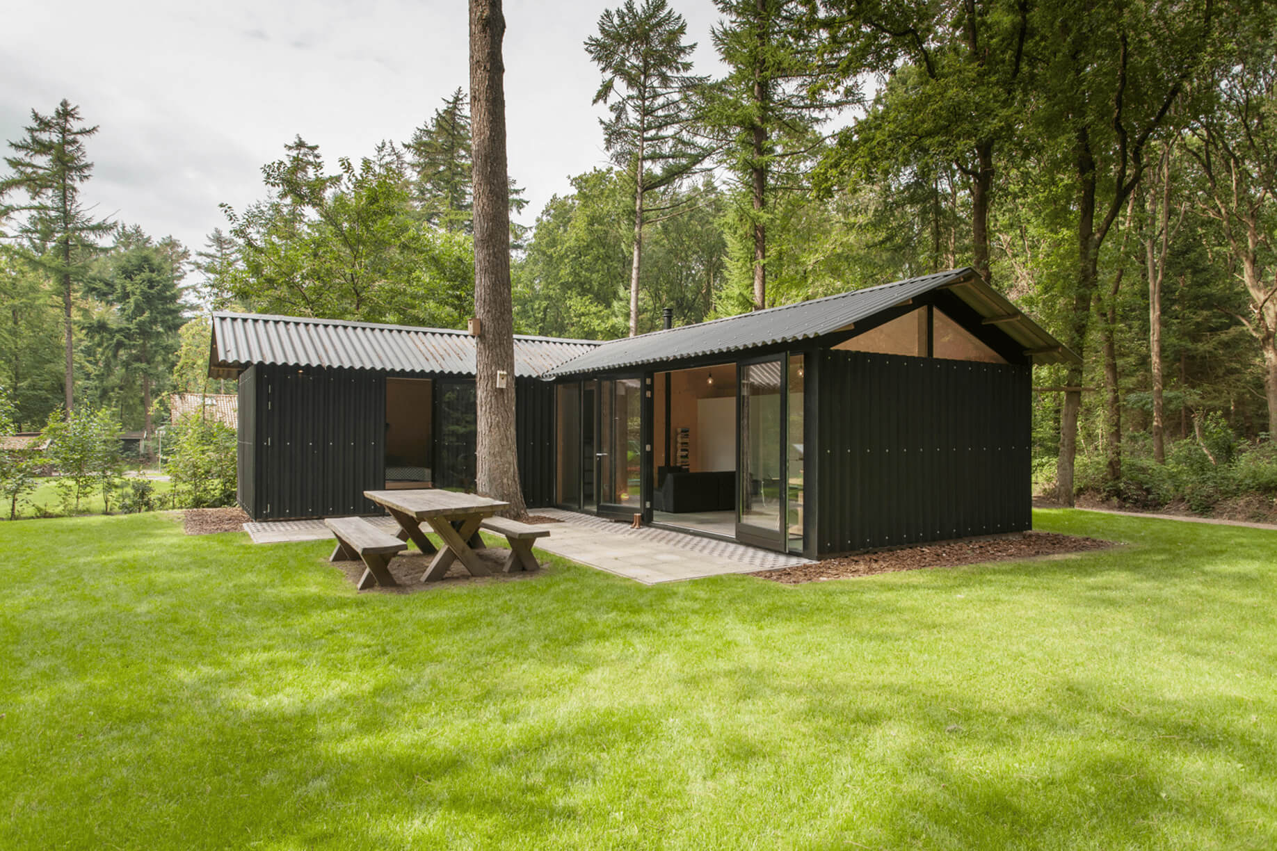 De leukste boshuisjes in Nederland : Vakantiehuis in Oudemirdum - Friesland