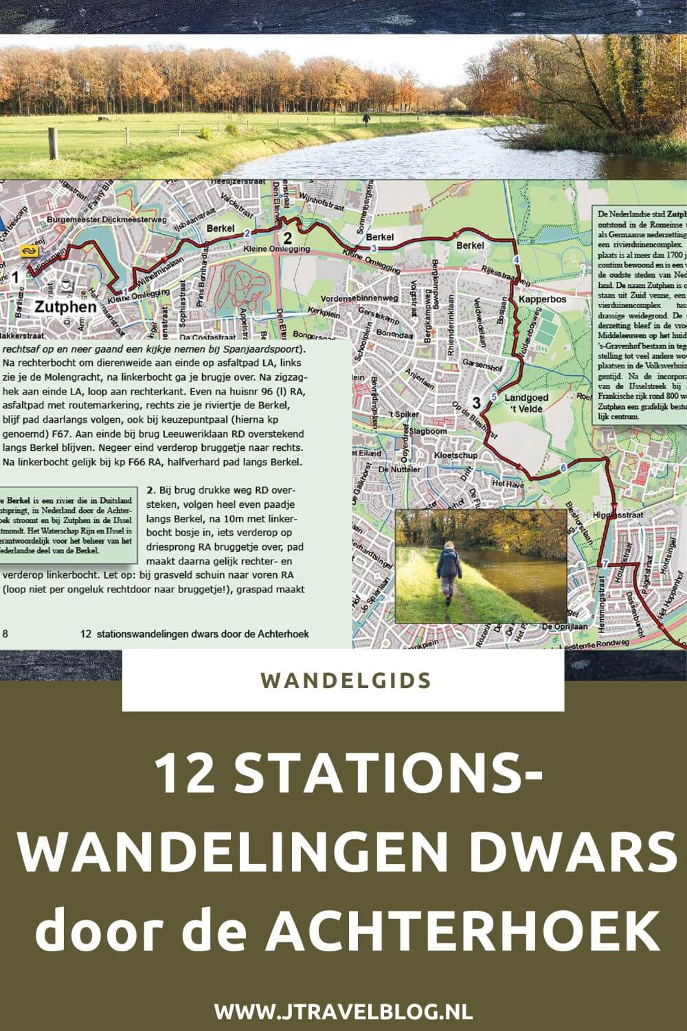 De wandelgids ’12 stationswandelingen dwars door de Achterhoek’ is een wandelgids met 12 wandelingen van/naar treinstations in de Achterhoek met een lengte tussen de 11 en 18 kilometer. Wandel je mee? #achterhoek #stationswandelingen #wandelen #wandelgids #anoda #jtravel #jtravelblog