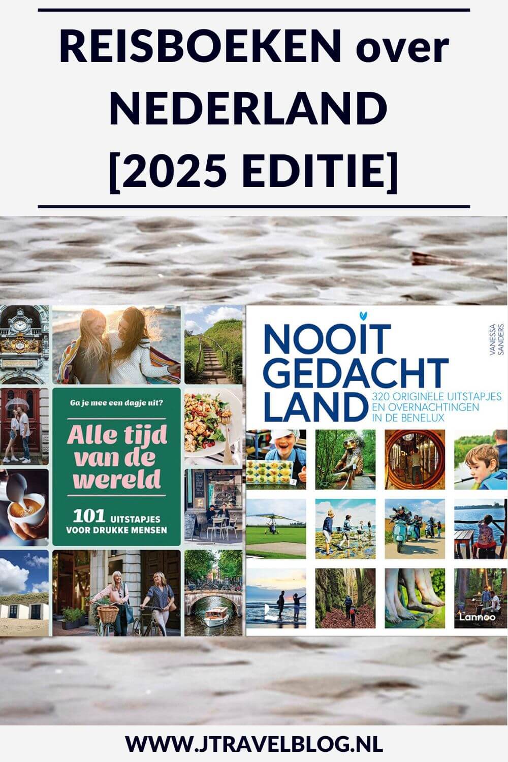 Voor de liefhebbers van vakantie en uitjes in eigen land: Ik heb een aantal reisgidsen ter inspiratie voor je volgende reis in Nederland op een rijtje gezet. Lees je mee? #reisgidsen #nederland #boeken #tips #jtravel #jtravelblog