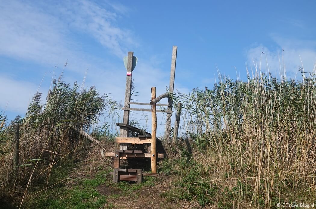 Overstap tijdens etappe 11 van het Pad van de Vrijheid van Veenendaal De Klomp naar Veenendaal Prattenburg
