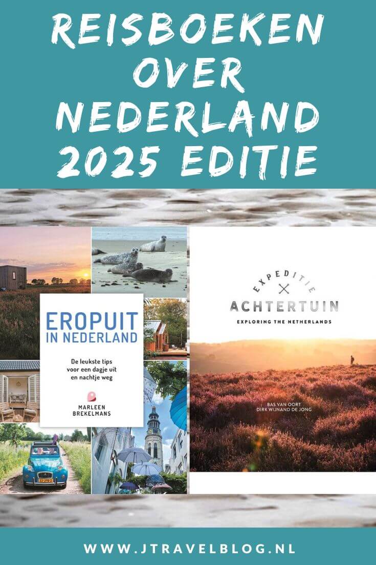 Voor de liefhebbers van vakantie en uitjes in eigen land: Ik heb een aantal reisgidsen ter inspiratie voor je volgende reis in Nederland op een rijtje gezet. Lees je mee? #reisgidsen #nederland #boeken #tips #jtravel #jtravelblog