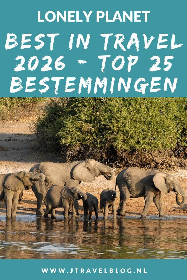 Elk jaar verschijnt eind oktober de Lonely Planet's Best in Travel. Deze lijst is dit jaar onderverdeeld in een top 25 beste bestemmingen en een top 25 beste ervaringen. In deze blog geef ik je een dosis reisinspiratie met de Lonely Planetโs Best in Travel 2026 : de 25 beste bestemmingen, #lonelyplanet #bestintravel2026 #reisinspiratie #jtravelblog #jtravel