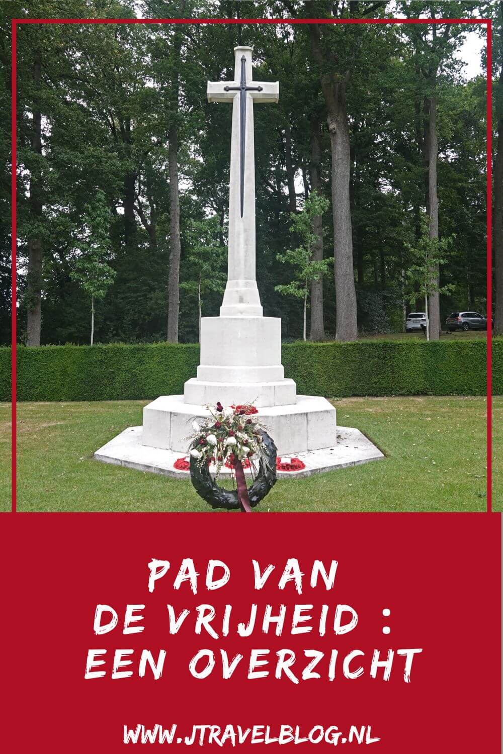 Wil je het Pad van de Vrijheid lopen? In dit artikel lees je alles over deze 150 kilometer lange wandeling van rond Wageningen.#padvandevrijheid #geschiedenis #tweedewereldoorlog #wandelen #hiken #jtravel #jtravelblog