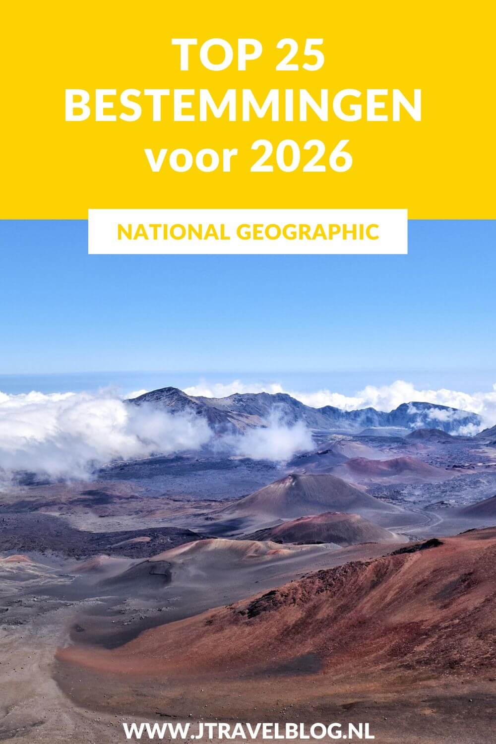 Elk jaar verschijnt top 25 bestemmingen van National Geographic. In deze blog geef ik je een dosis reisinspiratie met de top 25 bestemmingen van National Geographic voor 2026. #nationalgeographic #reisinspiratie #jtravel #jtravelblog