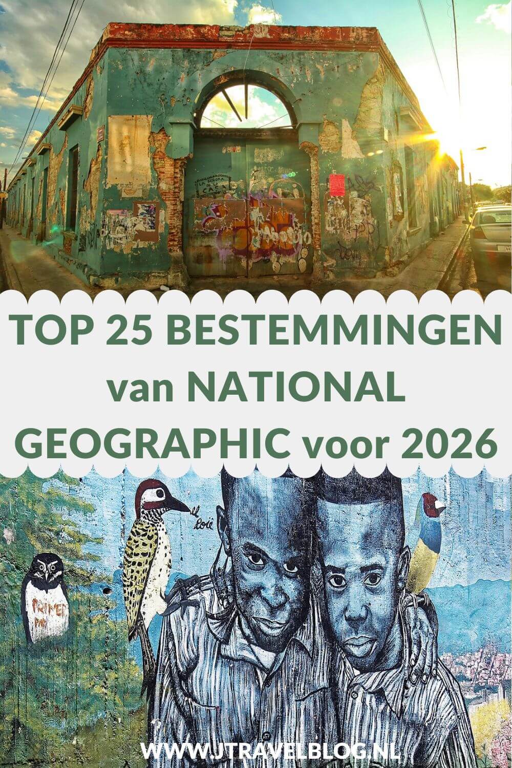Elk jaar verschijnt top 25 bestemmingen van National Geographic. In deze blog geef ik je een dosis reisinspiratie met de top 25 bestemmingen van National Geographic voor 2026. #nationalgeographic #reisinspiratie #jtravel #jtravelblog