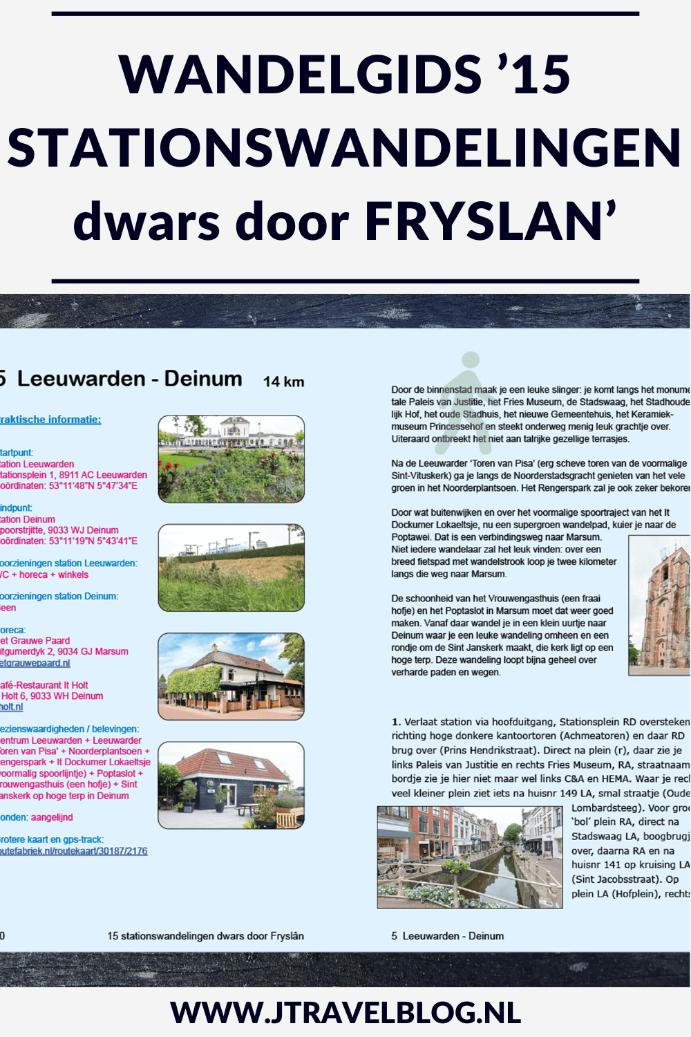 De wandelgids '15 stationswandelingen dwars door Fryslân’ Is een wandelgids met 15 wandelingen van/naar treinstations bevat 15 wandelingen in Friesland met een afstand tussen 10 en 18 kilometer. Wandel je mee? #fryslan #friesland #stationswandelingen #wandelen #wandelgids #anoda #jtravel #jtravelblog