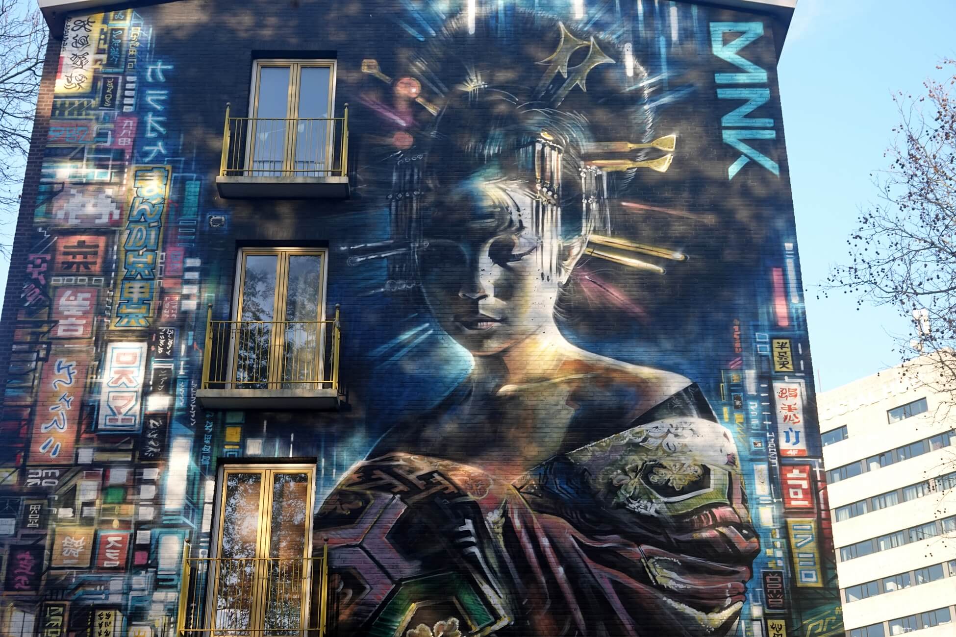 Mijn street art wandeling in Amsterdam Oost