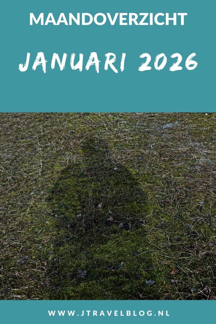 In januari 2026 bezocht ik twee musea in Leiden, maakte ik twee podwalks in Amsterdam en liep ik de Trage Tocht Zandvoort in de Amsterdamse Waterleidingduinen. Meer hier over lees je in dit maandoverzicht. #maandoverzicht #januari2026 #leiden #amsterdam #podwalks #amsterdamsewaterleidingduinen #tragetocht #wandelen #jtravel #jtravelblog