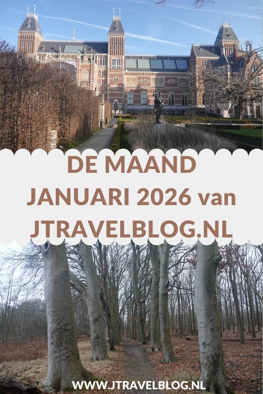 In januari 2026 bezocht ik twee musea in Leiden, maakte ik twee podwalks in Amsterdam en liep ik de Trage Tocht Zandvoort in de Amsterdamse Waterleidingduinen. Meer hier over lees je in dit maandoverzicht. #maandoverzicht #januari2026 #leiden #amsterdam #podwalks #amsterdamsewaterleidingduinen #tragetocht #wandelen #jtravel #jtravelblog