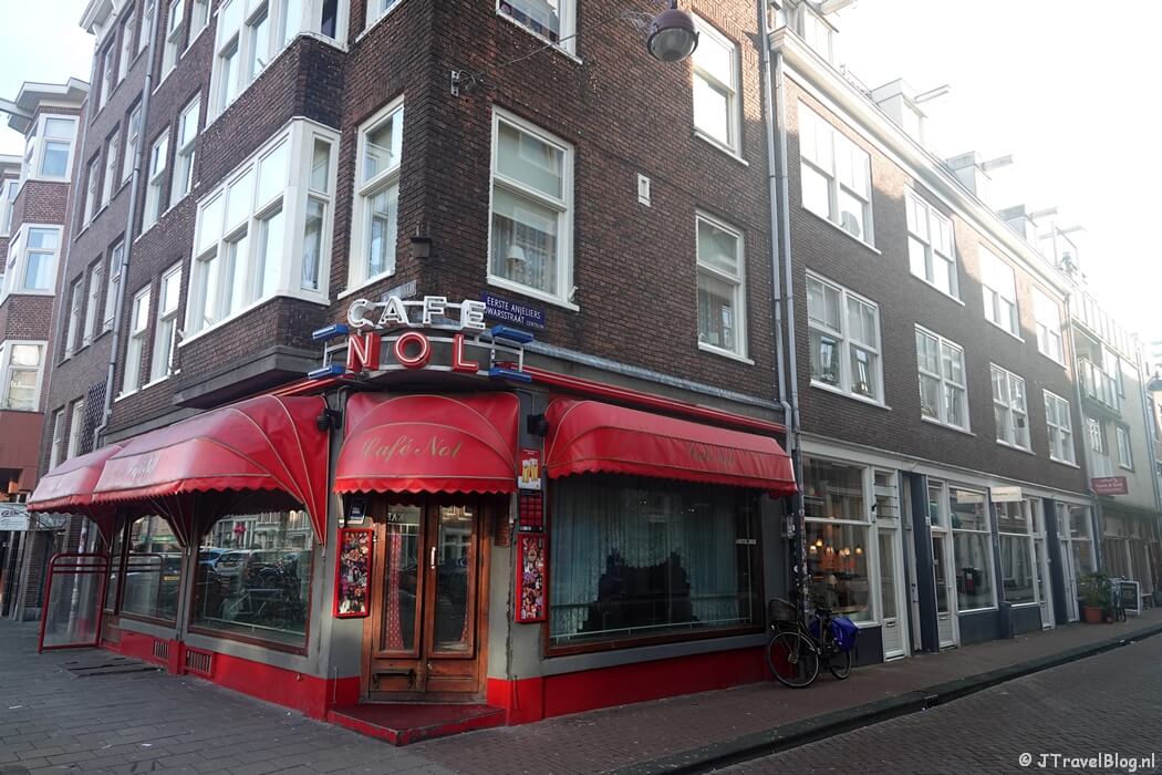 Café Nol in Amsterdam tijdens de Podwalk Het Verhaal van Nederland – Amsterdam : Bij ons in de Jordaan