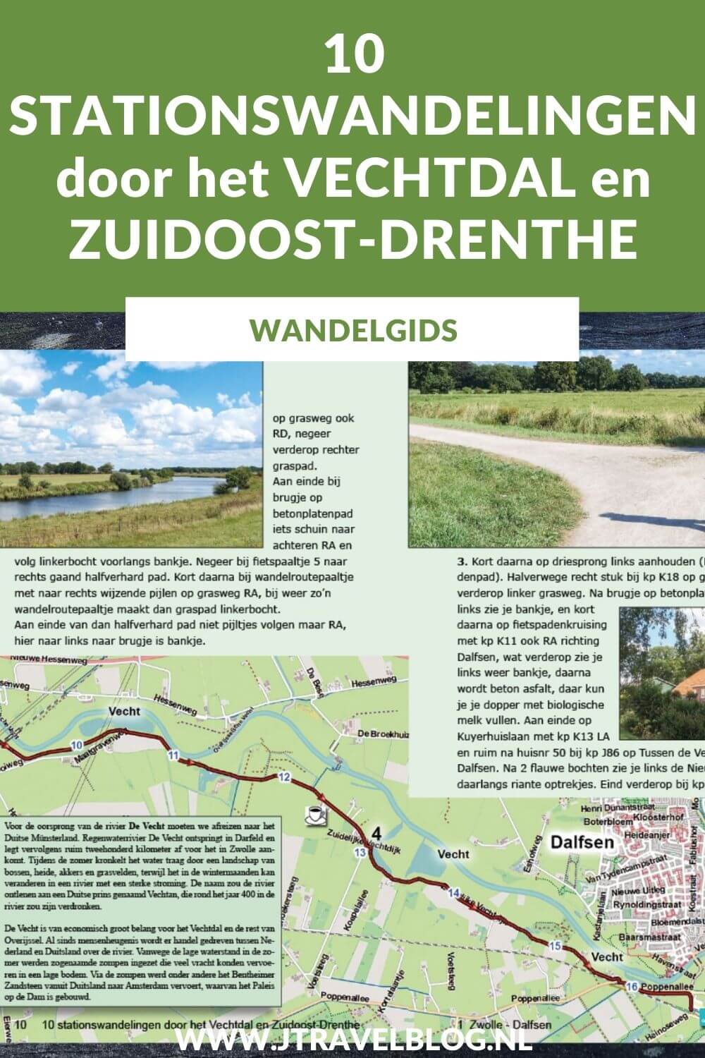 De wandelgids '10 stationswandelingen door het Vechtdal en Zuidoost-Drenthe' is een wandelgids met negen 'lijnwandelingen', een rondwandeling en een (bonus) stadswandeling langs de Overijsselse Vecht en door Zuidoost-Drenthe met een afstand tussen de 7 en 17 kilometer. Wandel je mee? #vechtdal #zuidoostdrenthe #stationswandelingen #wandelen #wandelgids #anoda #jtravel #jtravelblog