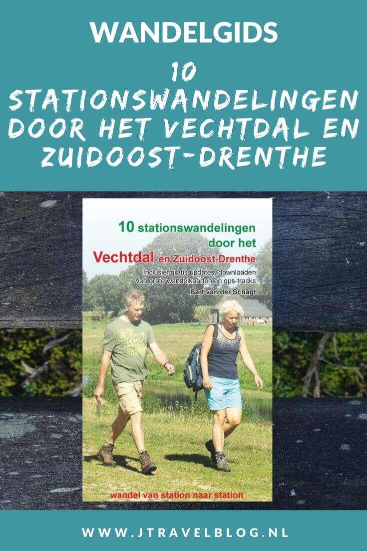 De wandelgids '10 stationswandelingen door het Vechtdal en Zuidoost-Drenthe' is een wandelgids met negen 'lijnwandelingen', een rondwandeling en een (bonus) stadswandeling langs de Overijsselse Vecht en door Zuidoost-Drenthe met een afstand tussen de 7 en 17 kilometer. Wandel je mee? #vechtdal #zuidoostdrenthe #stationswandelingen #wandelen #wandelgids #anoda #jtravel #jtravelblog