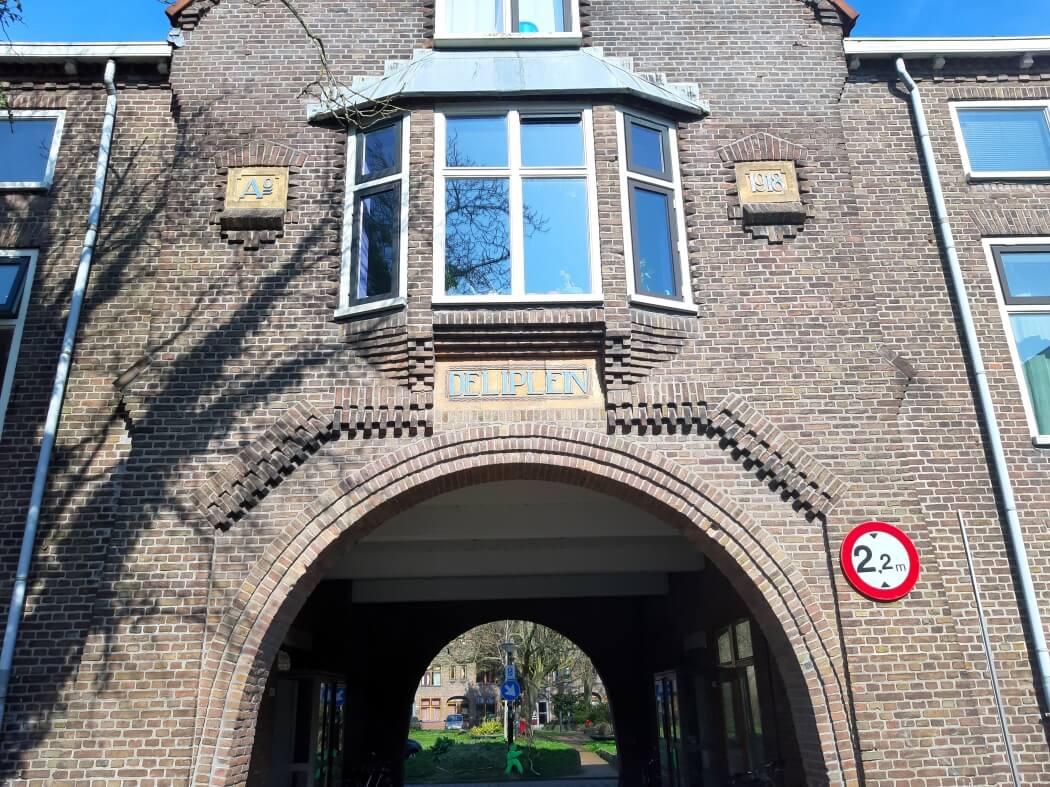 Delipoort in Groningen tijdens mijn Trage Tocht Groningen