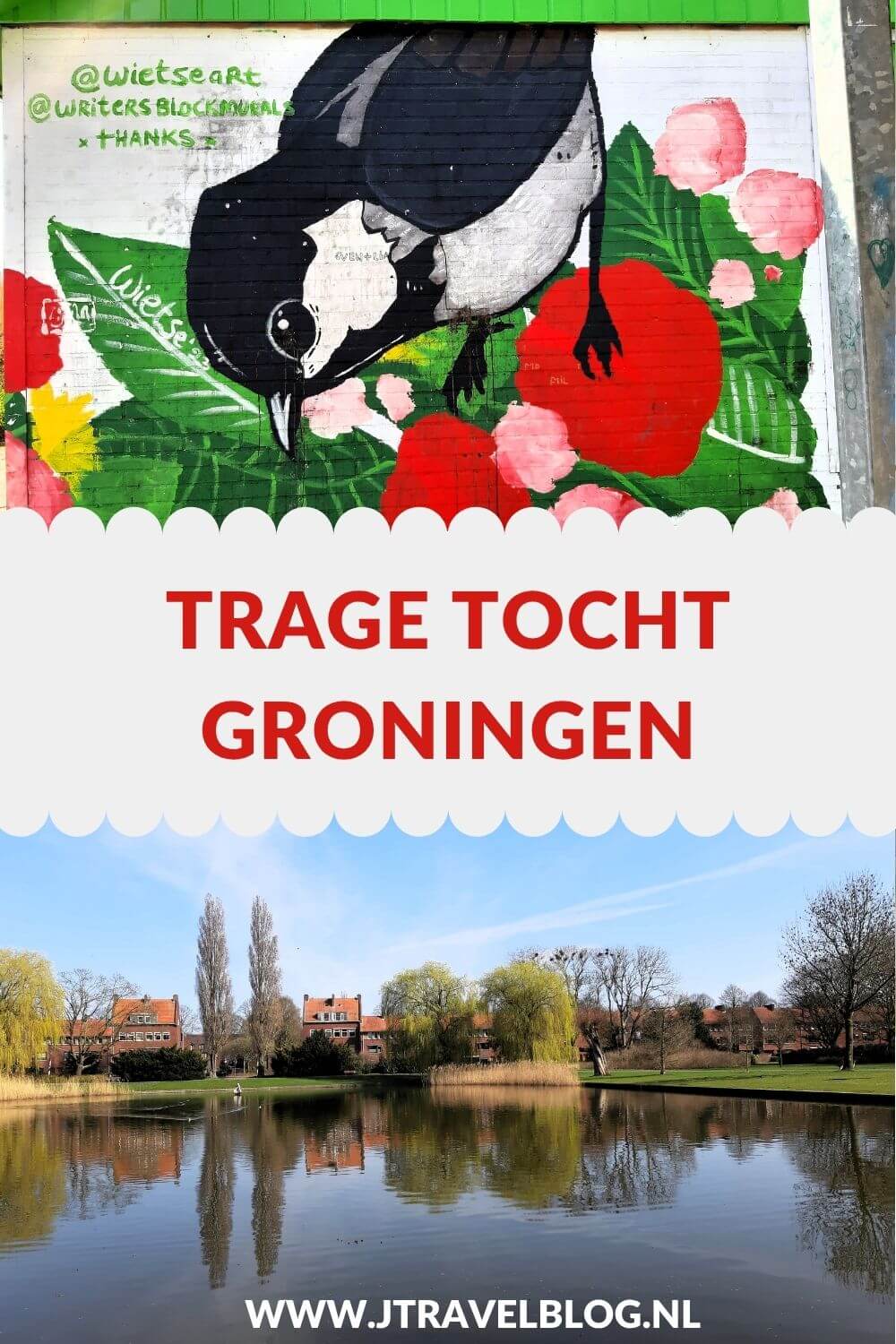 Ik liep de Trage Tocht Groningen: een stadse tocht via het Pioenpark, Oosterpark en Noorderplantsoen. Meer over deze Trage Tocht Groningen lees je hier. #groningen #pioenpark #oosterpark #noordplantsoen #tragetocht #stadsetocht #wandelen #jtravel #jtravelblog