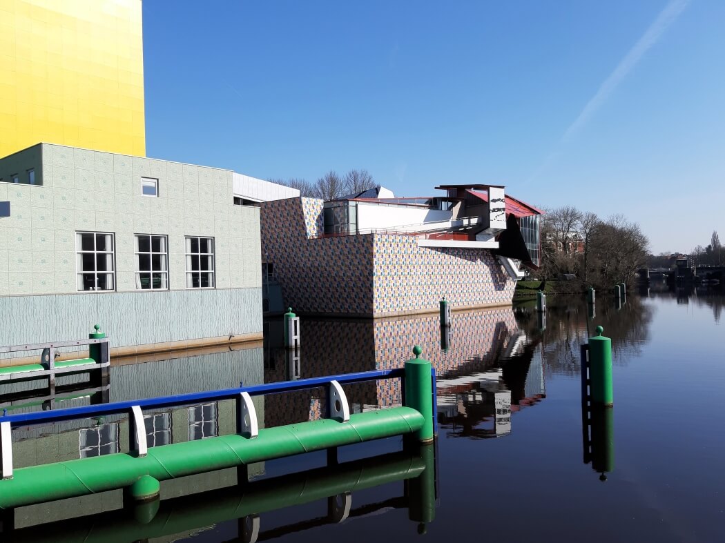 Groninger Museum in Groningen tijdens mijn Trage Tocht Groningen