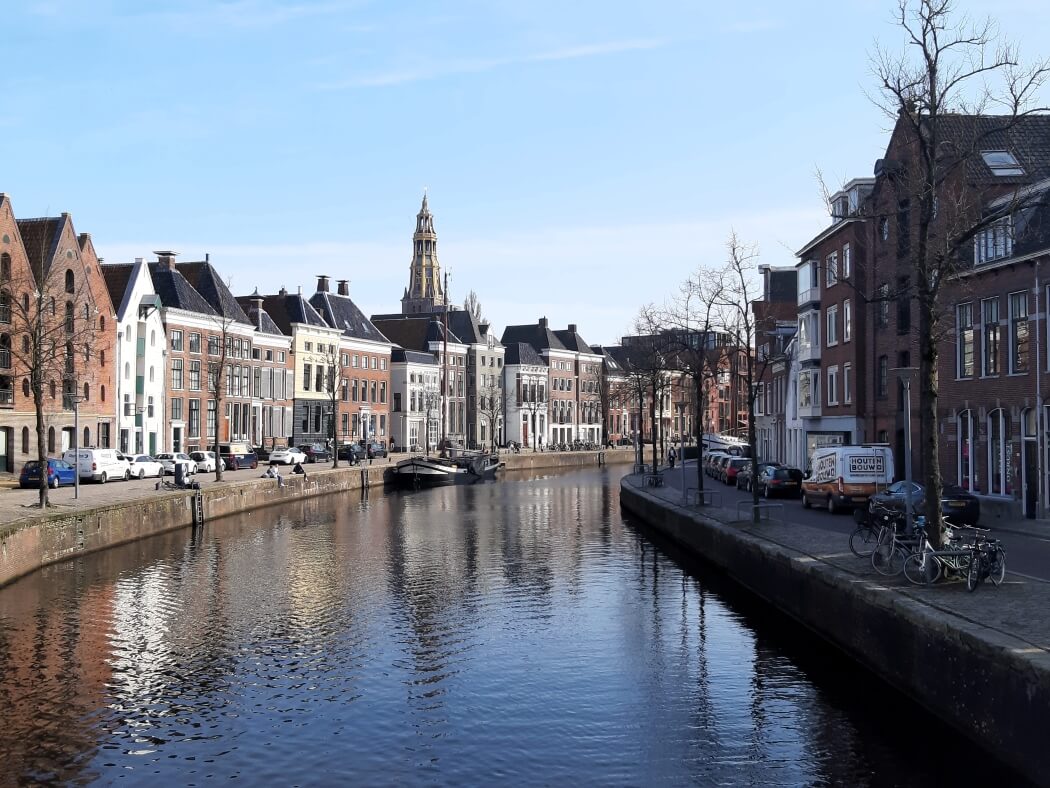 Hoge der A in Groningen tijdens mijn Trage Tocht Groningen