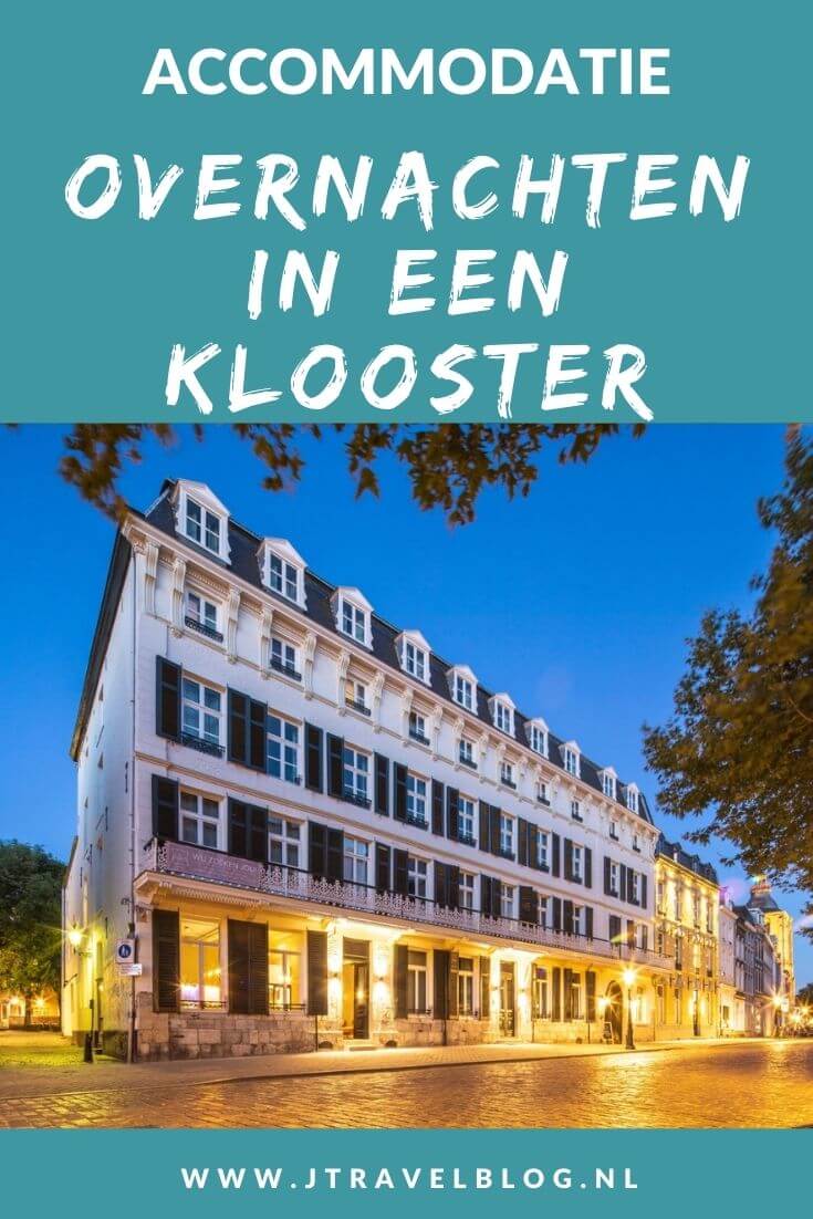 Altijd al eens willen overnachten in een kloosterhotel. Ik heb een aantal kloosters voor je op een rijtje gezet waar je kunt genieten van een bijzondere overnachting. #klooster #overnachten #jtravelblog #jtravel