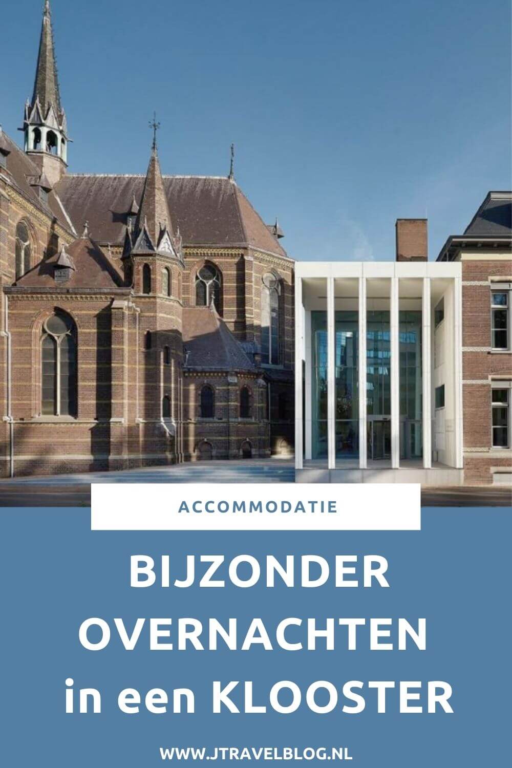 Altijd al eens willen overnachten in een kloosterhotel. Ik heb een aantal kloosters voor je op een rijtje gezet waar je kunt genieten van een bijzondere overnachting. #klooster #overnachten #jtravelblog #jtravel