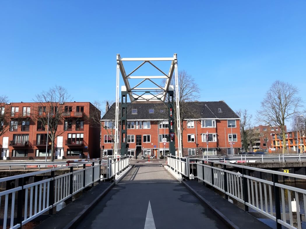 Oliemuldersbrug in Groningen tijdens mijn Trage Tocht Groningen