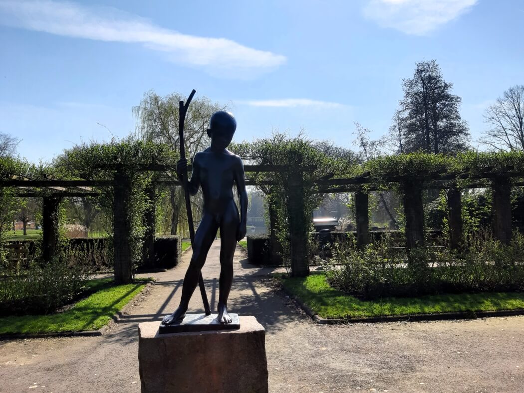 Pioenpark in Groningen tijdens mijn Trage Tocht Groningen